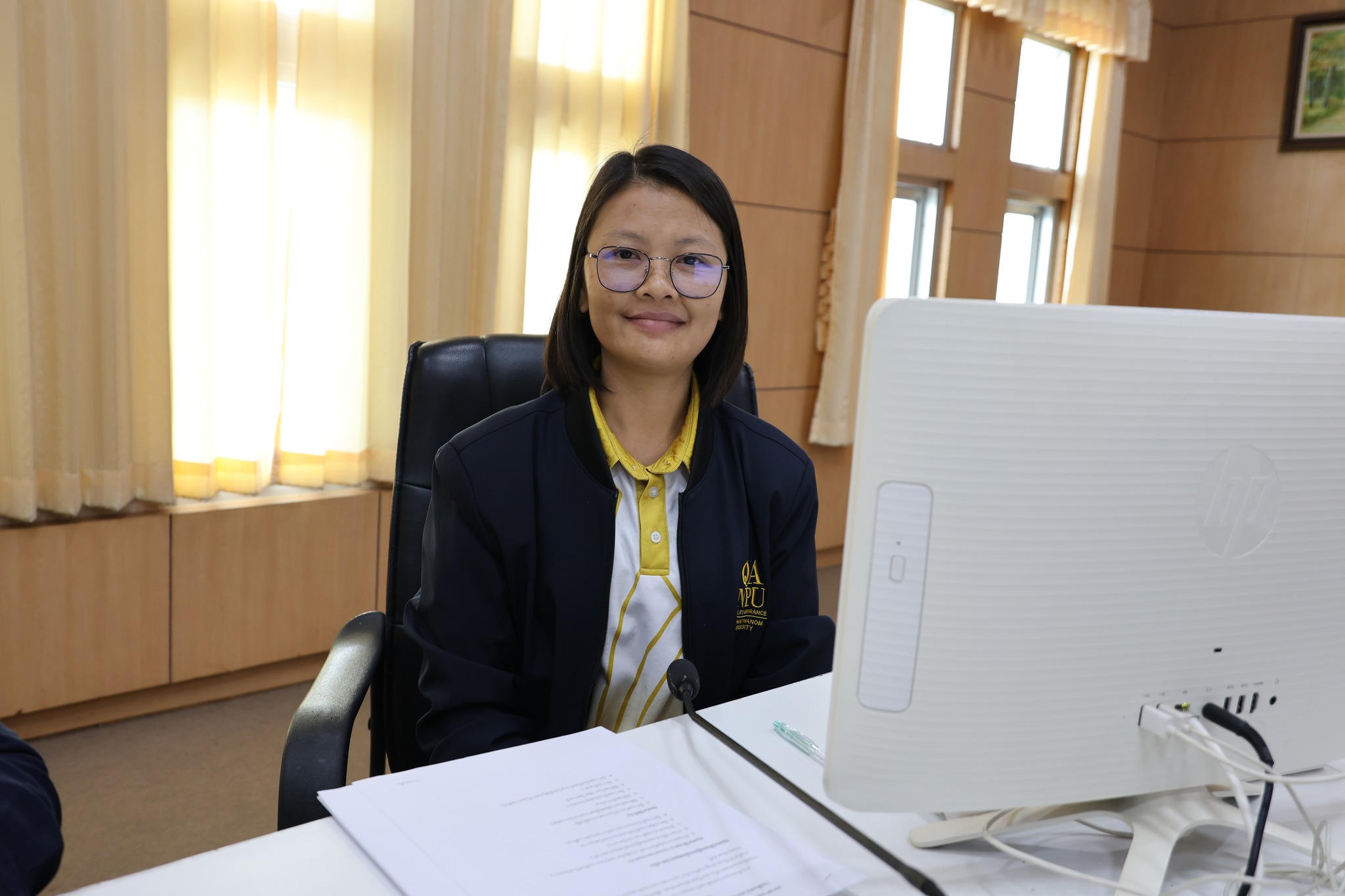 สำนักงานอธิการบดี ม.นครพนม ประชุมเตรียมความพร้อมรับการประเมินคุณภาพการศึกษาภายใน ประจำปี 2568