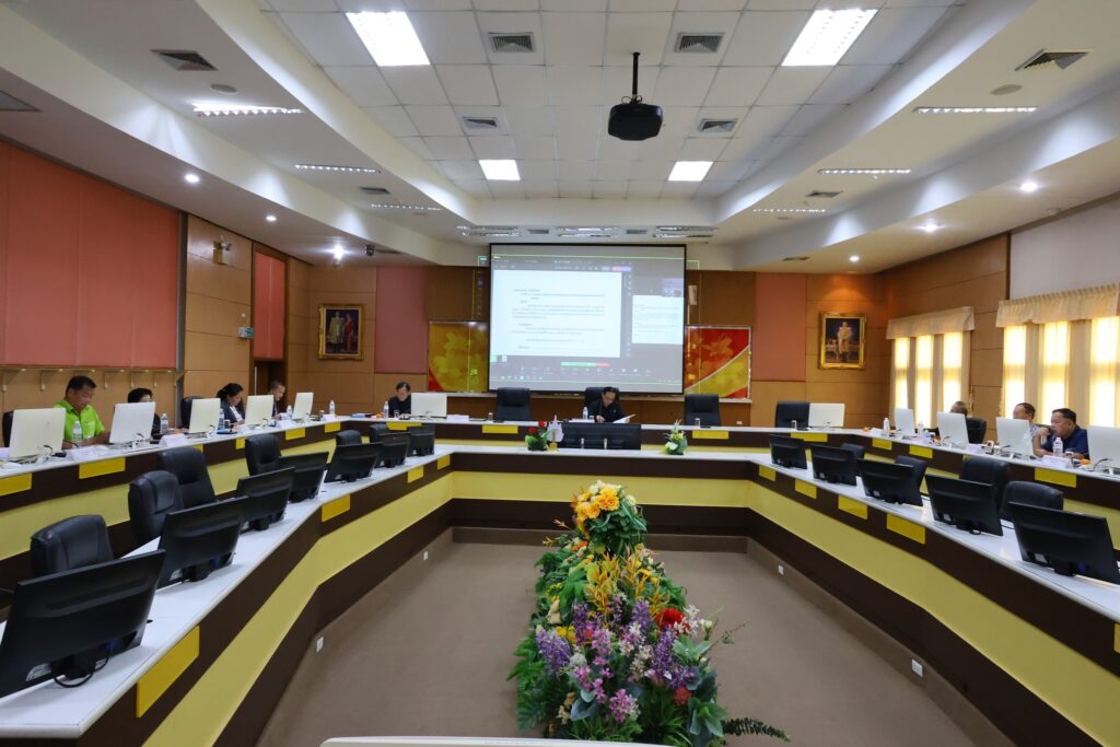 ประชุมคณะกรรมการบริหารงานบุคคลประจำมหาวิทยาลัยนครพนม ครั้งที่ 3/2569